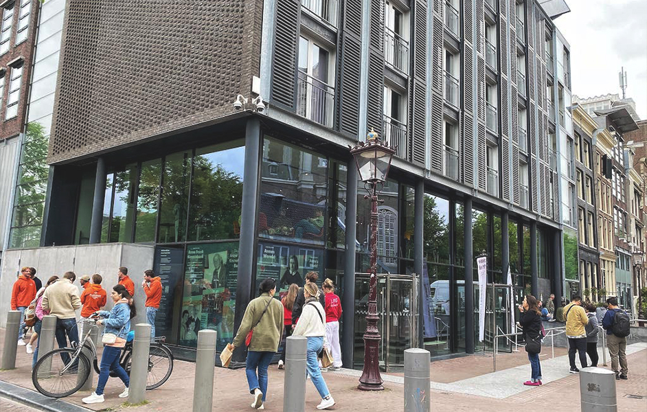 Anne Frank House outside image view