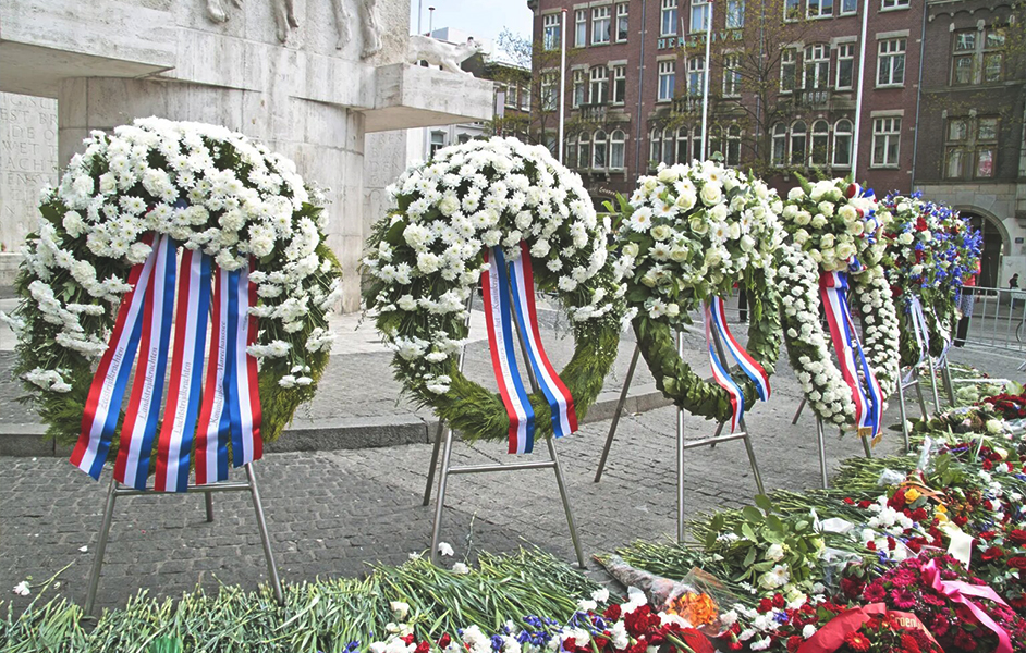 Celebrations and parades on Liberation Day in Amsterdam