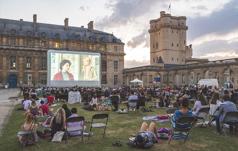 Open-air cinemas