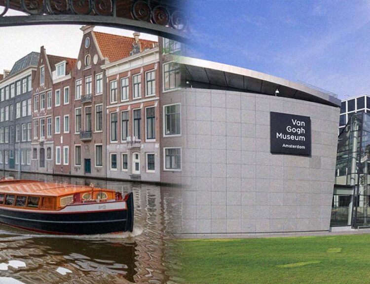 amsterdam canal cruise and van gogh museum