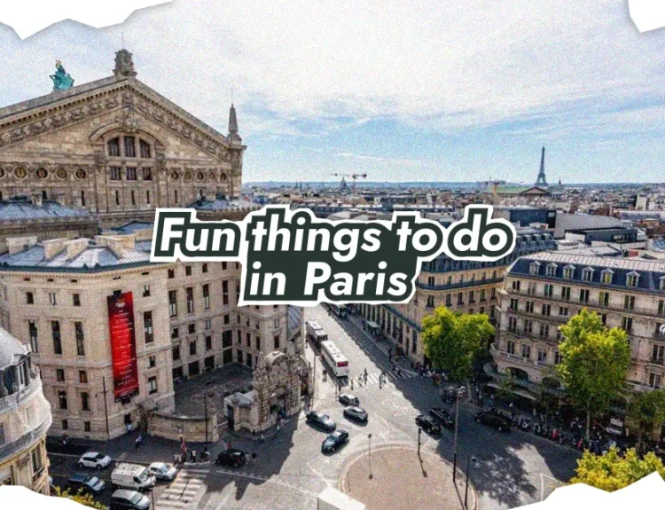 fun things to do in paris