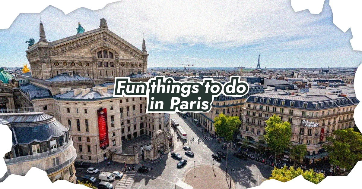 fun things to do in paris